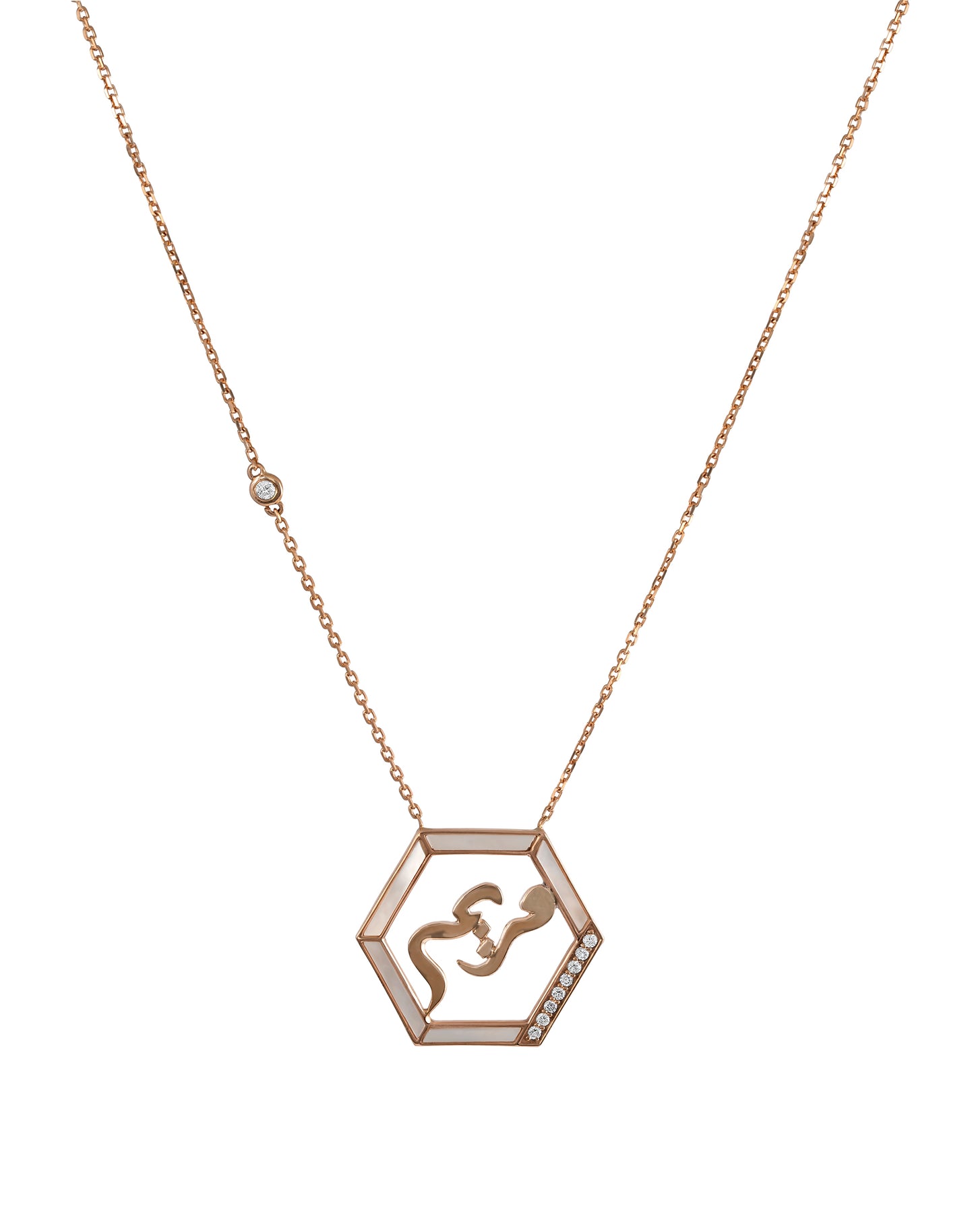 The Hexa Customise name Necklace