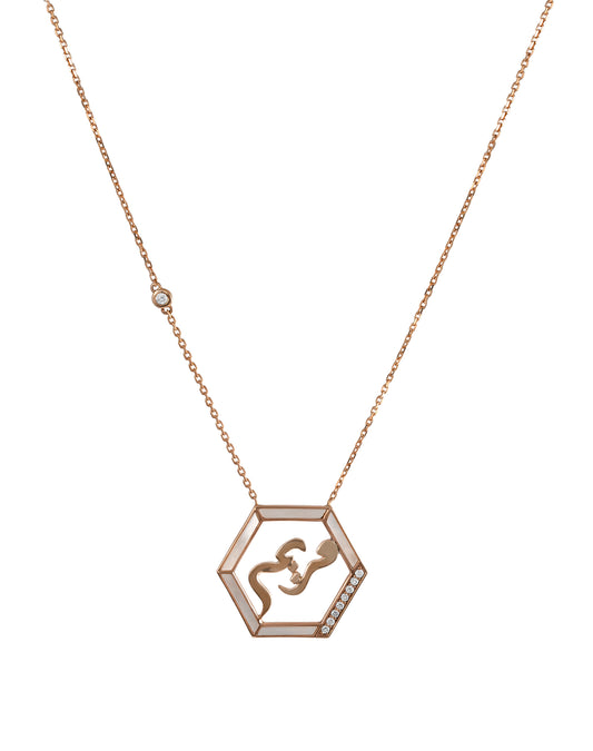 The Hexa Customise name Necklace